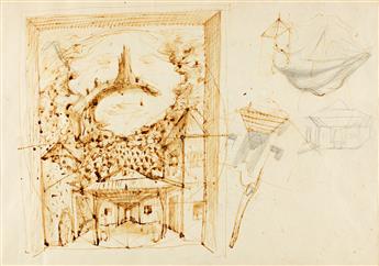 PAVEL TCHELITCHEW (1898-1957) Set design. [THEATER / ORPHEUS / BALLET]